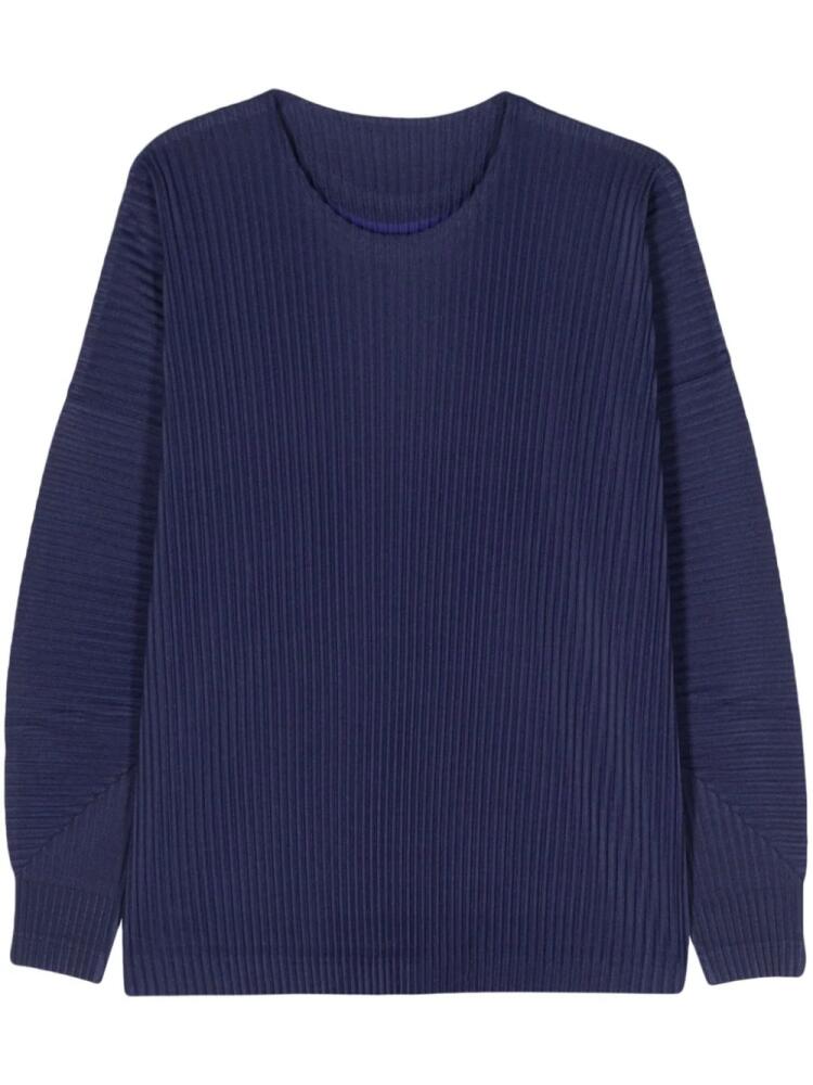 Homme Plissé Issey Miyake Heather Pleats jumper - Purple Cover