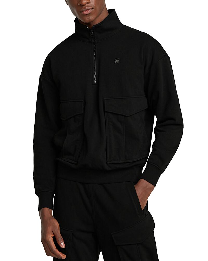 G-star Raw Rovic Skipper Quarter Zip Sweatshirt Cover