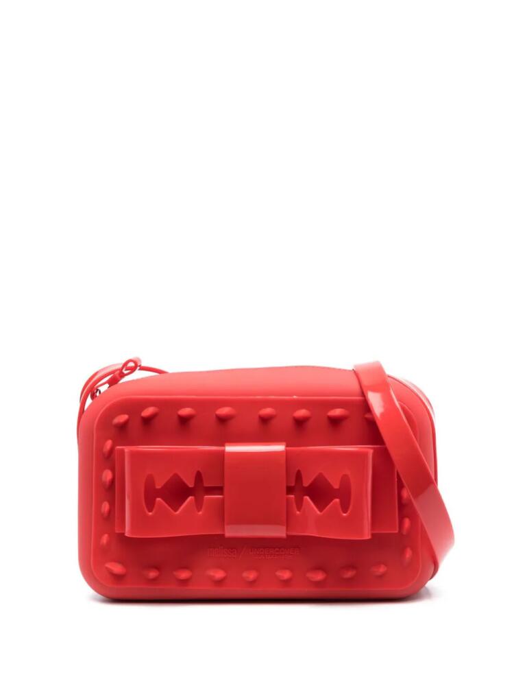 Melissa x Undercover Razor Bow messenger bag - Red Cover