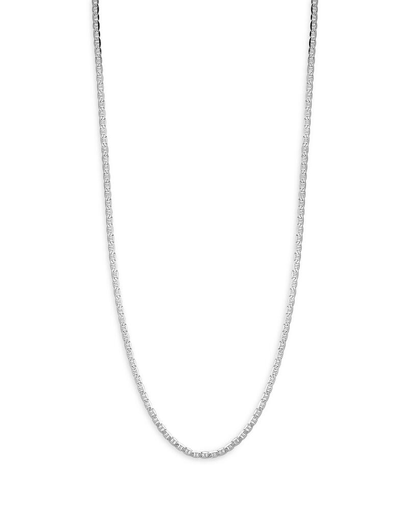 Milanesi And Co Sterling Silver 4mm Mariner Link Chain Necklace, 20 Cover