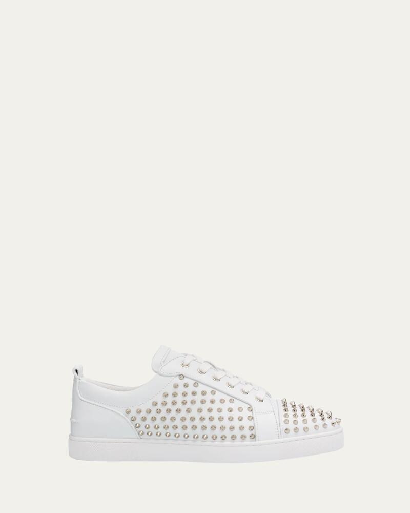 Christian Louboutin Men's Louis Spikes Junior Low-Top Sneakers Cover