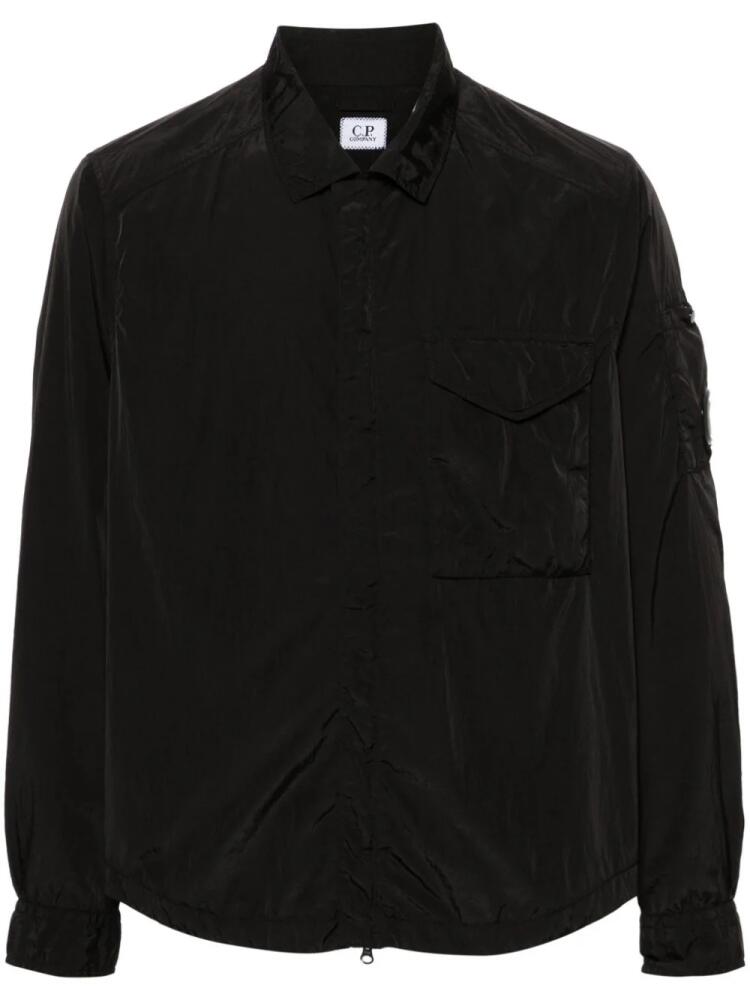 C.P. Company Lens-embellished overshirt - Black Cover