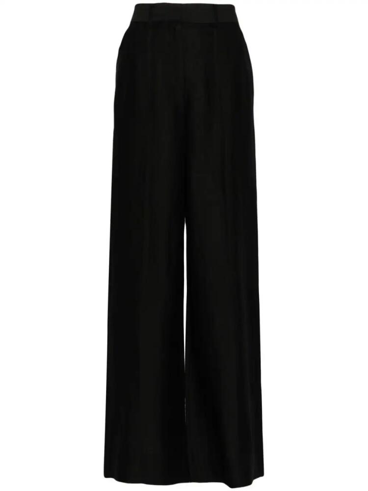 Cult Gaia Janine wide-leg trousers - Black Cover