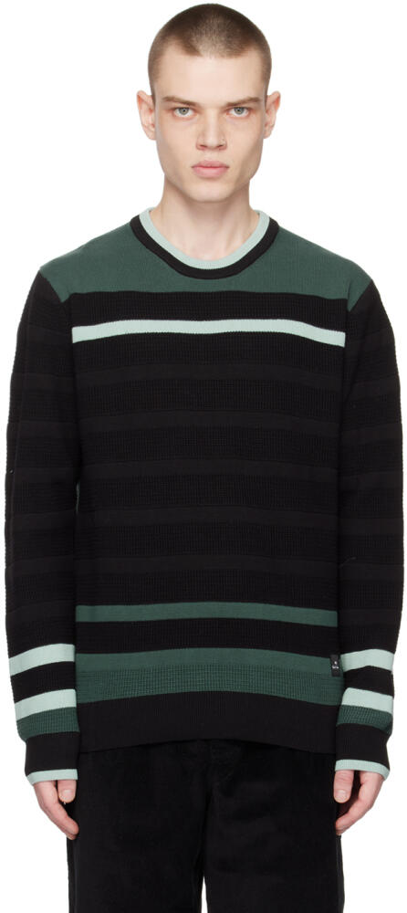 PS by Paul Smith Black Striped Sweater Cover