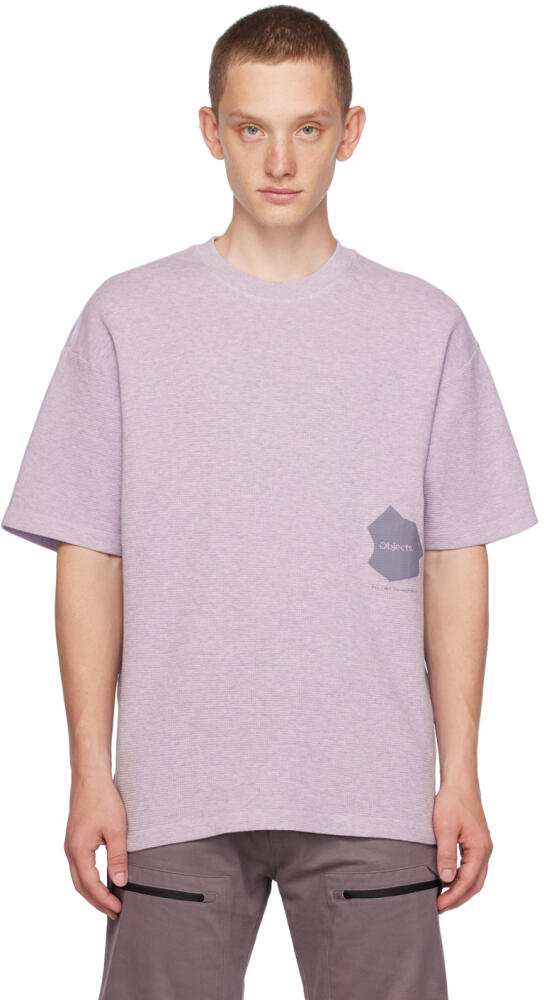 Objects IV Life Purple Print T-Shirt Cover