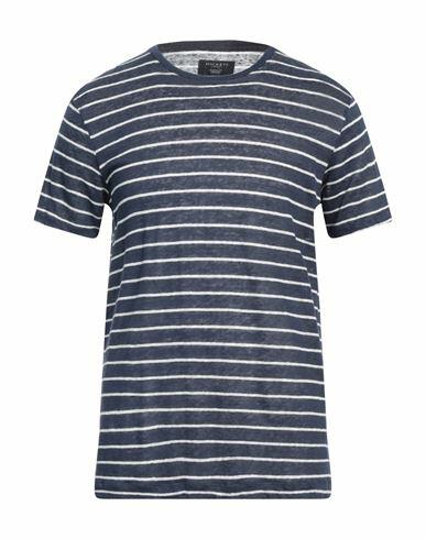 Hackett Man T-shirt Navy blue Linen Cover