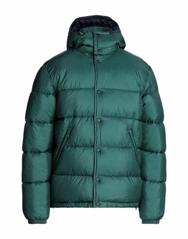 Ps Paul Smith Man Puffer Dark green Polyamide Cover