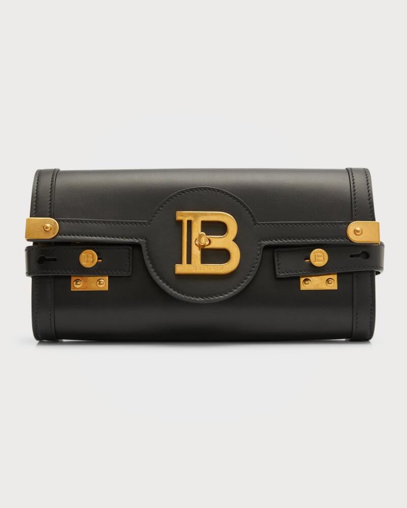 Balmain BBuzz 23 Wallet on a Chain in Smooth Leather Cover