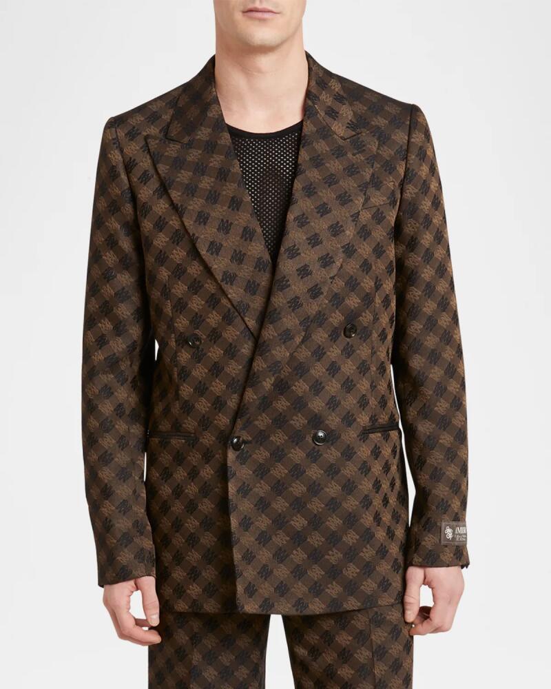 Amiri Men's MA Quad Double-Breasted Blazer Cover