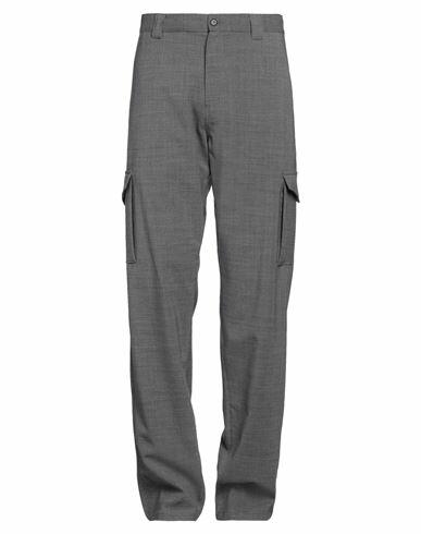 Aspesi Man Pants Lead Polyester, Virgin Wool, Elastane Cover