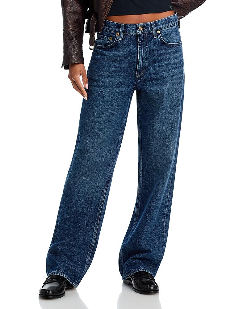 rag & bone Shea High Rise Relaxed Jeans in Adeline Cover