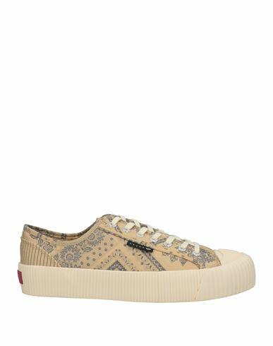 Paura X Superga Man Sneakers Beige Textile fibers Cover