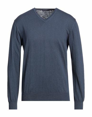 Avignon Man Sweater Navy blue Cotton Cover