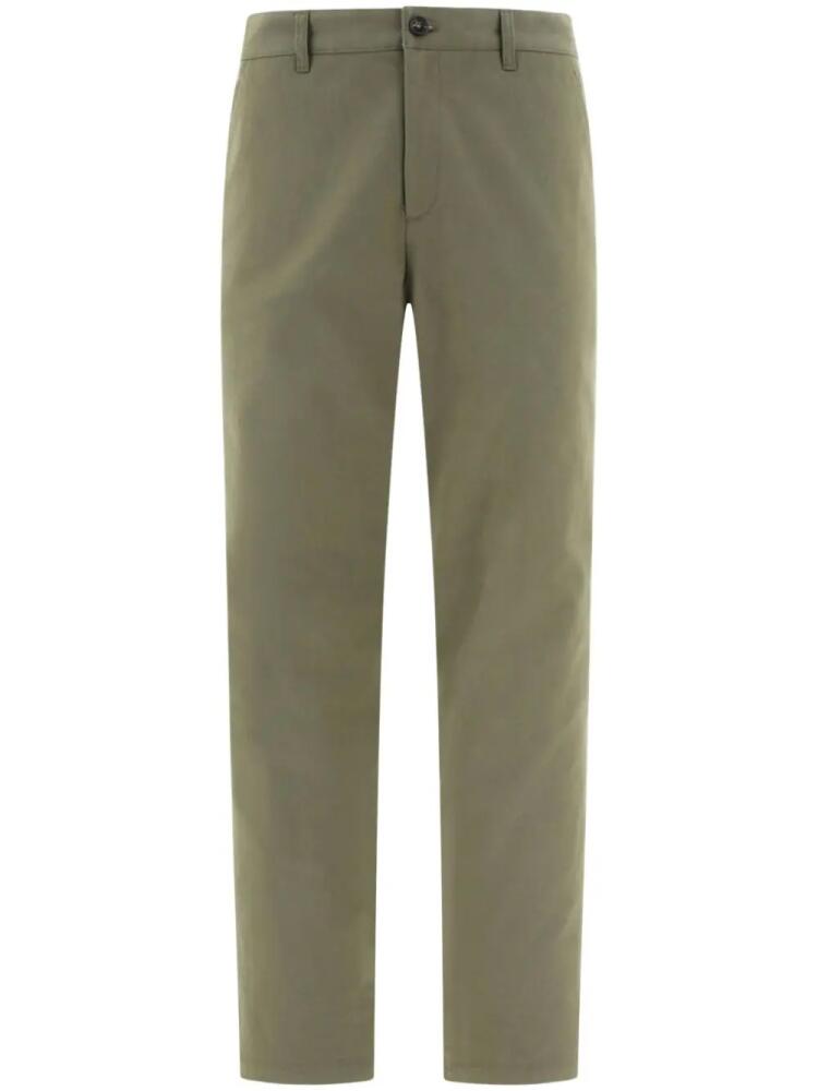 A.P.C. Ville straight-leg trousers - Green Cover