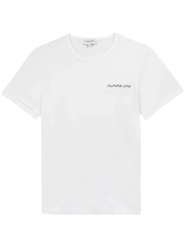 Maison Labiche organic cotton t-shirt - White Cover