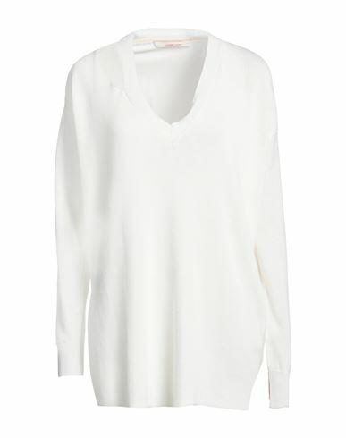 Liviana Conti Woman Sweater Ivory Cotton, Viscose, Elastane Cover