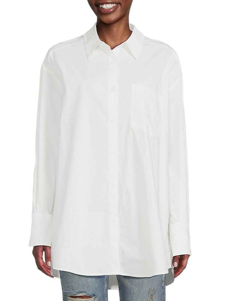 Walter Baker Women's Maddy Drop Shoulder Shirt - White Cover