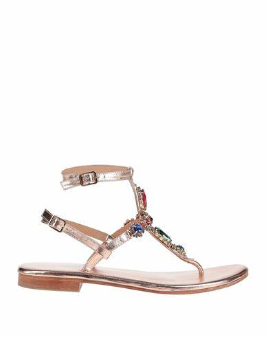 Carlo Pazolini Woman Thong sandal Rose gold Soft Leather Cover