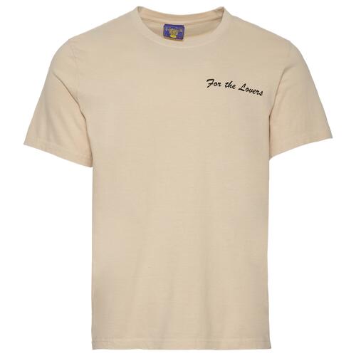 Coney Island Picnic X Everlast Clubhouse Garment Dyed T-Shirt - Mens Oatmeal/Oatmeal Cover