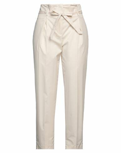 Seductive Woman Pants Beige Cotton, Elastane Cover