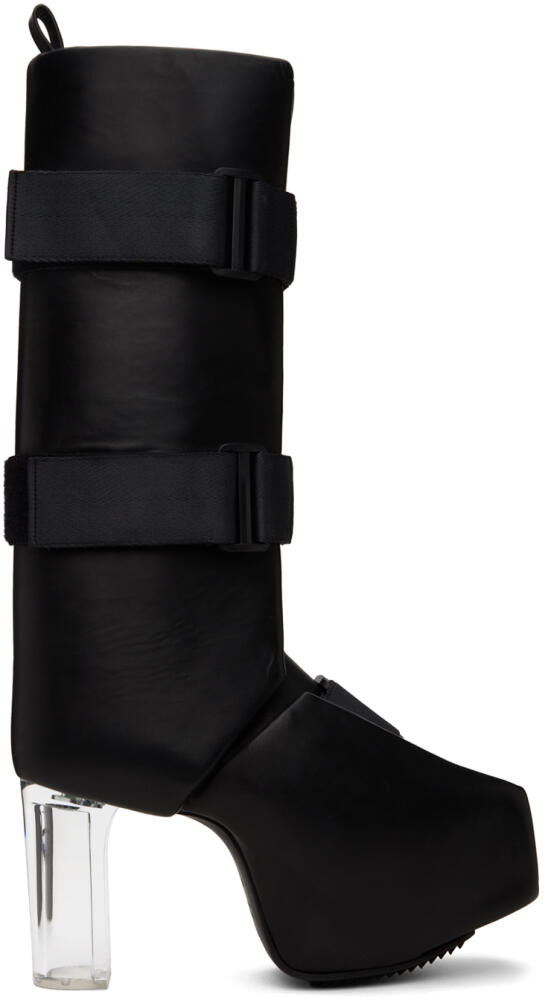 Rick Owens Black Splint Platform Boots Cover