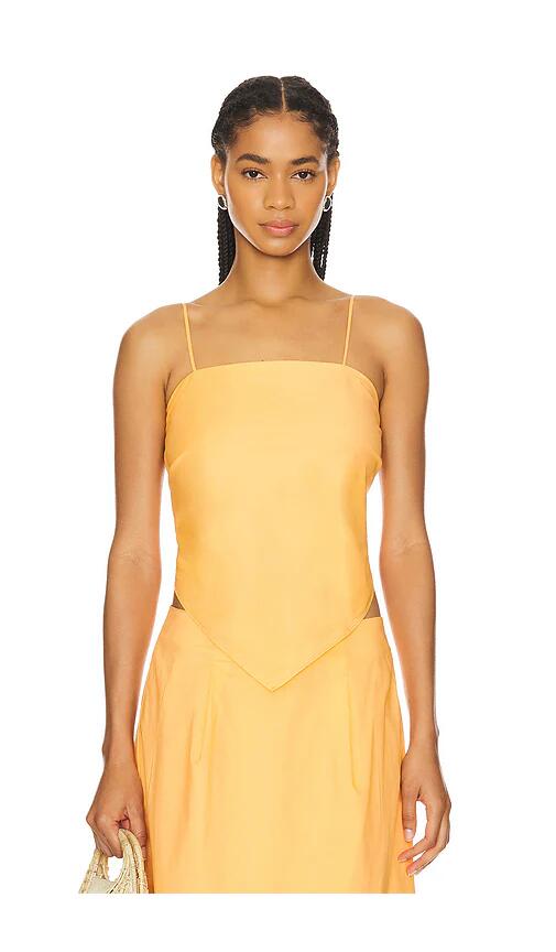 LNA Scarf Tank in Yellow Cover