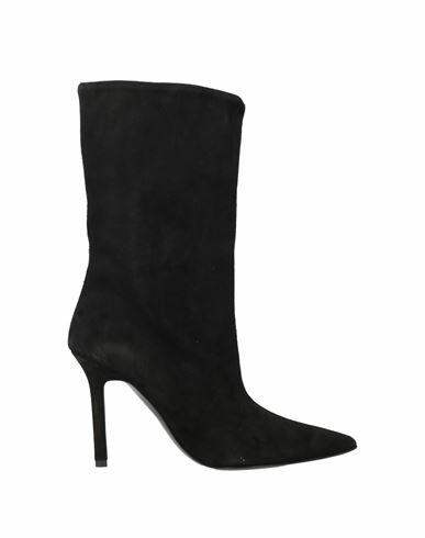 Eddy Daniele Woman Ankle boots Black Soft Leather Cover