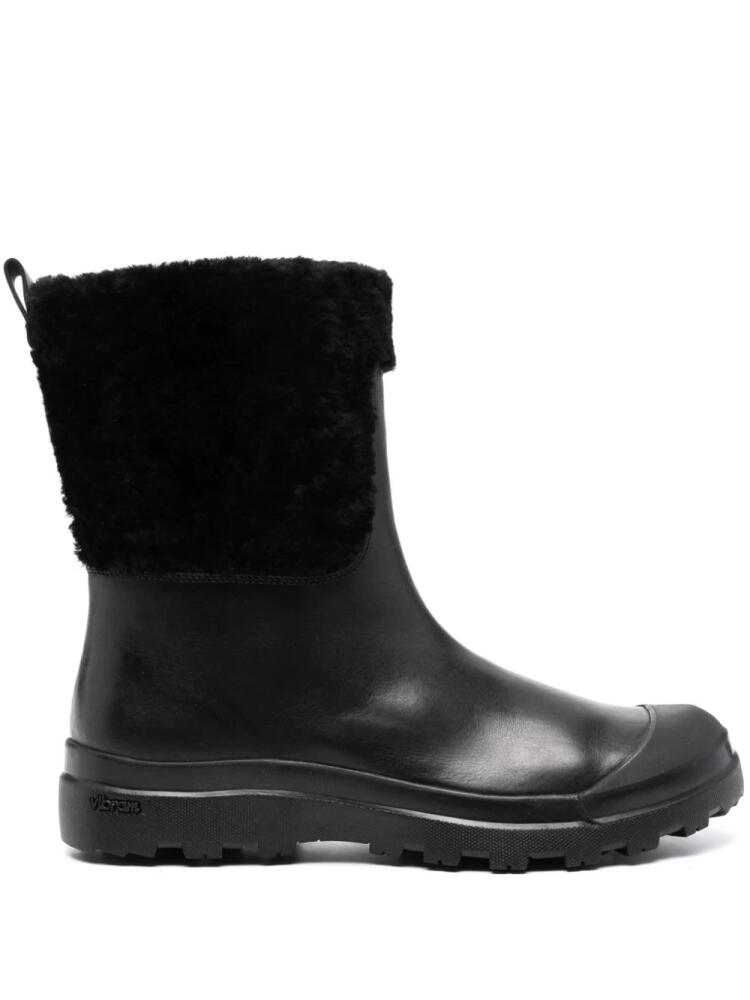 Officine Creative Pallet shearling boots - Black Cover