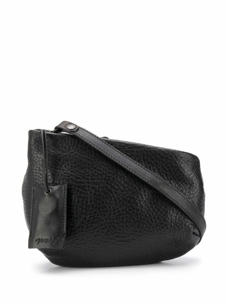 Marsèll asymmetric leather clutch - Black Cover