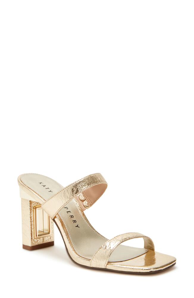 Katy Perry The Hollow Heel Sandal in Gold Cover