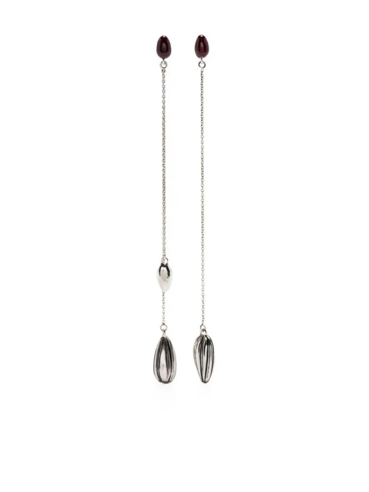 LEMAIRE bead-embellished drop earrings - Silver Cover