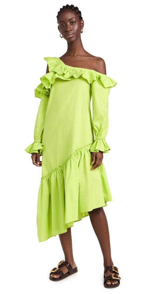 The Lulo Project Mali Dress Lime 17 Cover