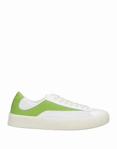 By Far Woman Sneakers White Soft Leather, Textile fibers Cover