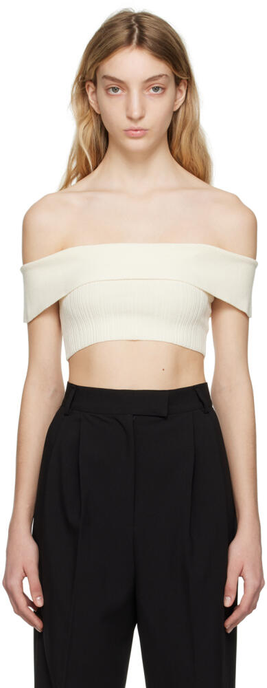 ANNA QUAN Off-White Tessa Tank Top Cover