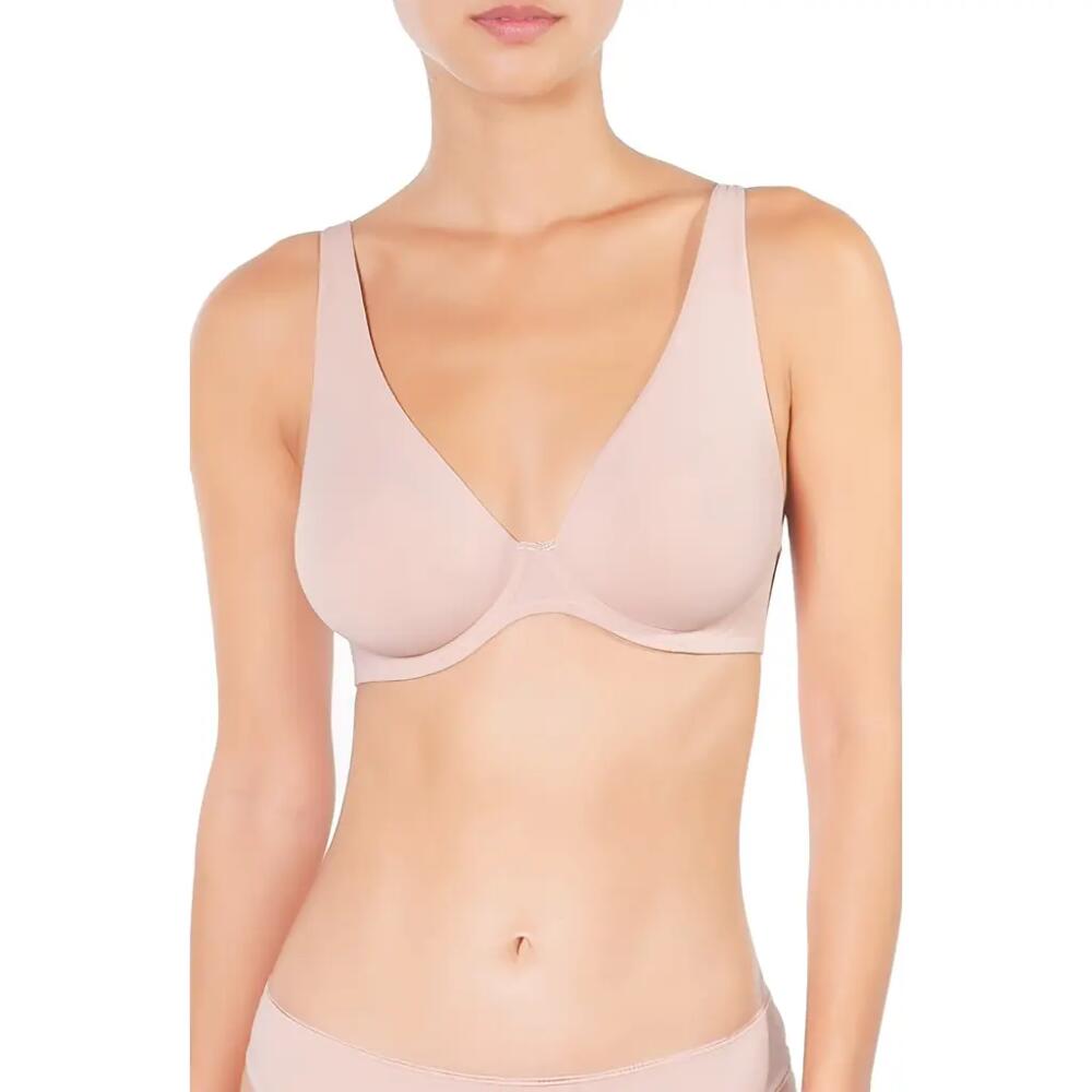 Huit Forever Skin Underwire Triangle Bra in Blush Cover