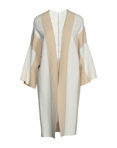 Liviana Conti Woman Cardigan Beige Viscose, Polyamide Cover