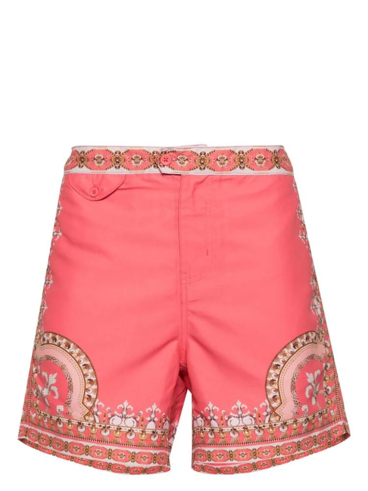 Camilla Shell Games Tailored swim shorts - Pink Cover