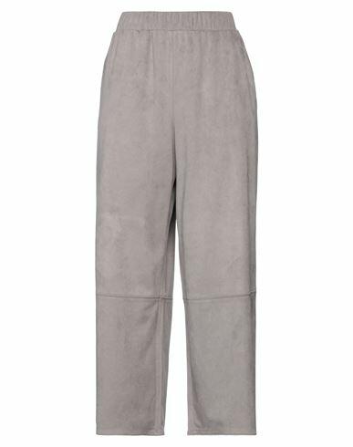 Max Mara Woman Pants Dove grey Polyester, Elastane Cover