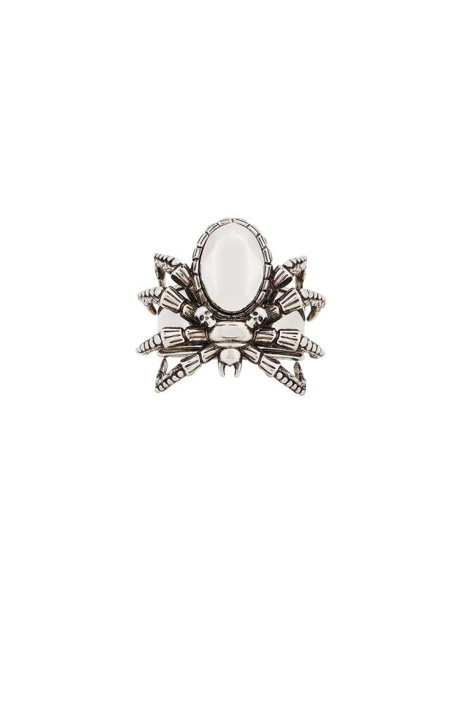 Alexander McQueen Spider Ring in Metallic Silver Cover