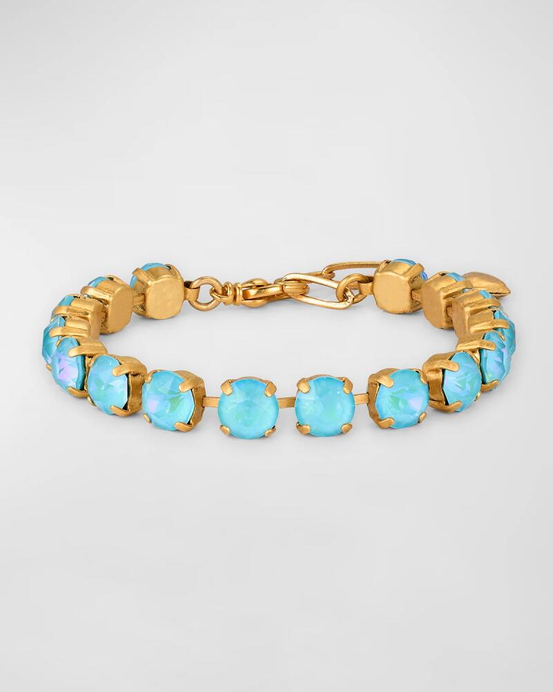 Elizabeth Cole 24k Yellow Gold-Plated Kaisa Crystal Bracelet Cover