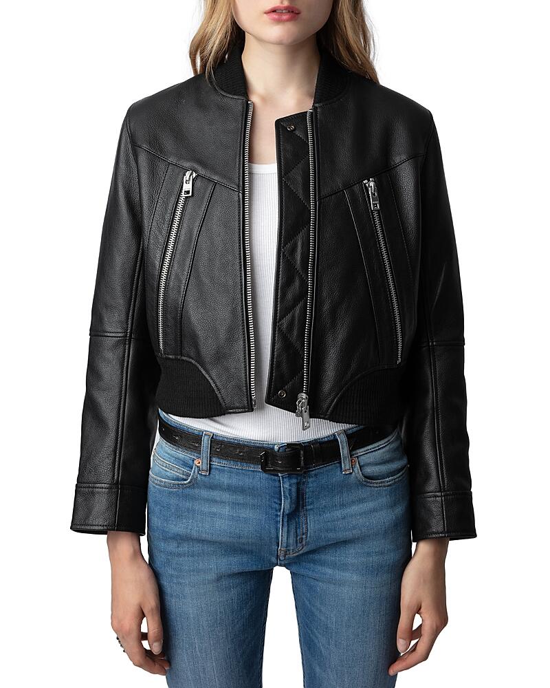 Zadig & Voltaire Bunta Cuir Reversible Jacket Cover