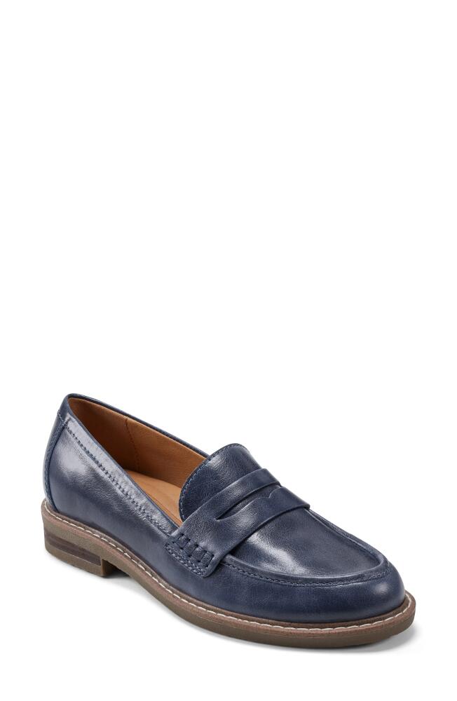 Earth Javas Penny Loafer in Dark Blue Cover