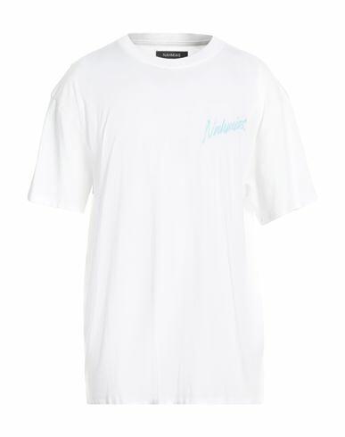 Nahmias Man T-shirt White Cotton Cover