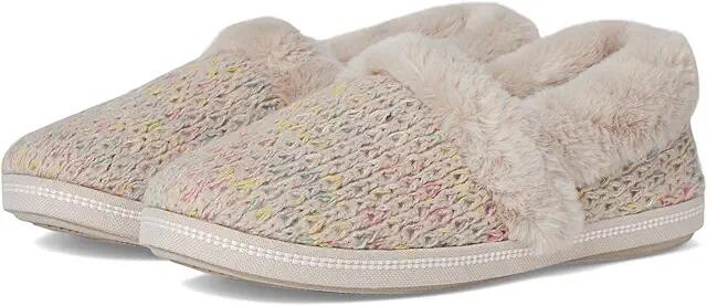 SKECHERS Cozy Campfire - Colorful Snuggles (Taupe Multi) Women's Slippers Cover