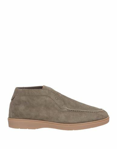 Andrea Ventura Firenze Man Ankle boots Grey Leather Cover