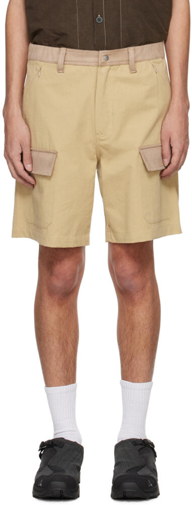 RANRA Beige Stubbur Shorts Cover