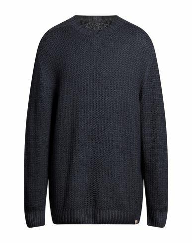 H953 Man Sweater Midnight blue Merino Wool Cover