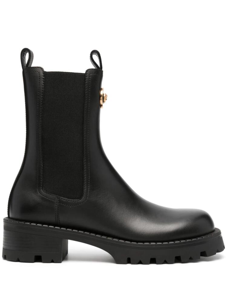 Versace Alia leather Chelsea boots - Black Cover