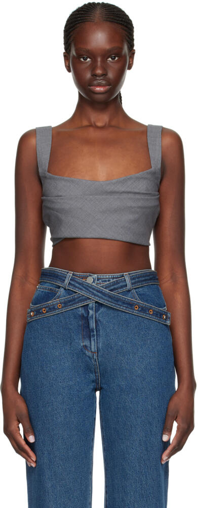 Paris Georgia Gray Amara Tank Top Cover