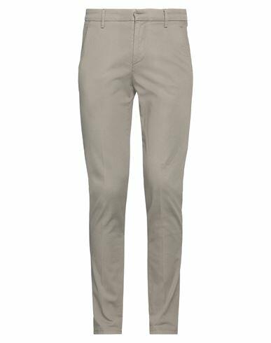 Dondup Man Pants Military green Cotton, Lyocell, Elastane Cover